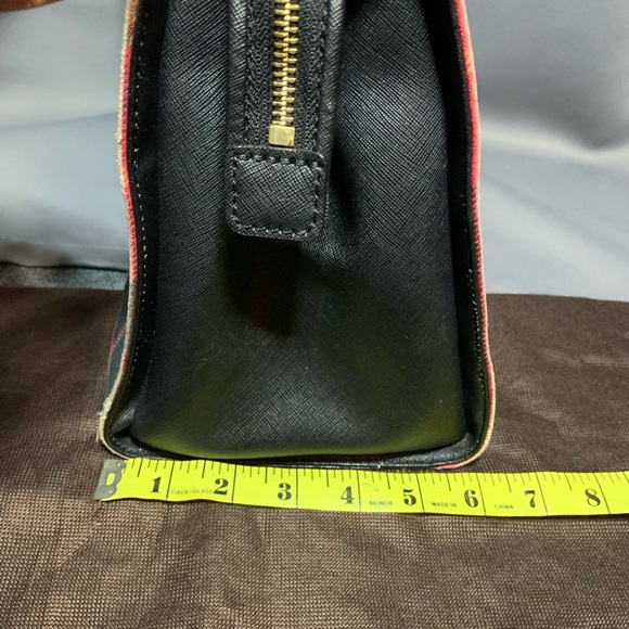 Kate Spade Cameron Street Red Plaid Candace Satchel Handbag - Picture 6 of 14